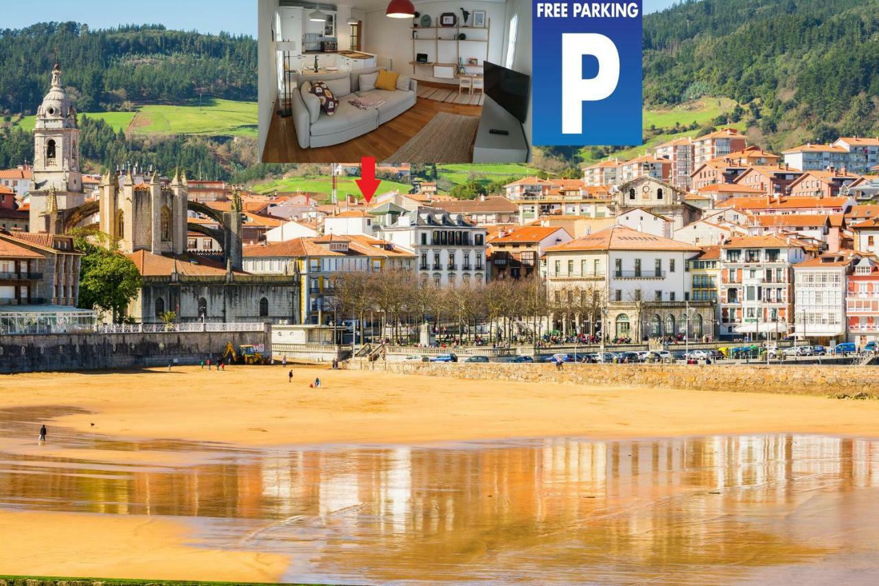 Elizape Con Ascensor Y Parking Gratis Appartement Lekeitio Buitenkant foto